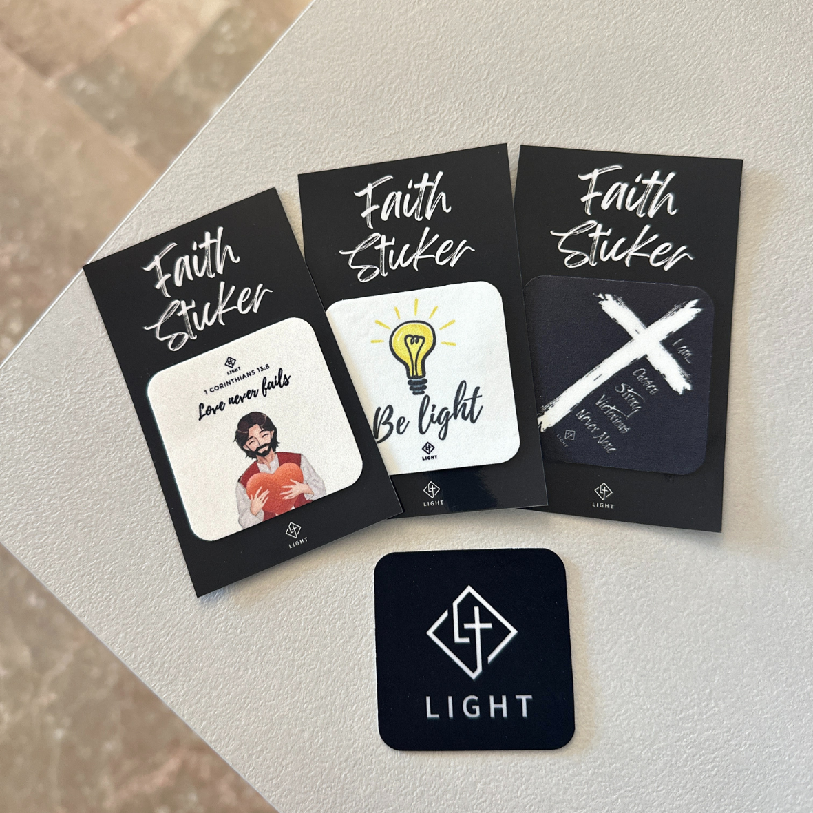 Faith Sticker | Clean & Stick