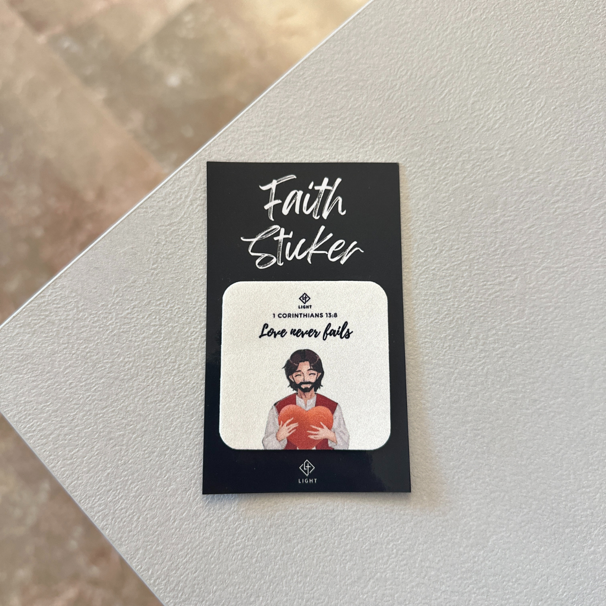 Faith Sticker | Clean & Stick