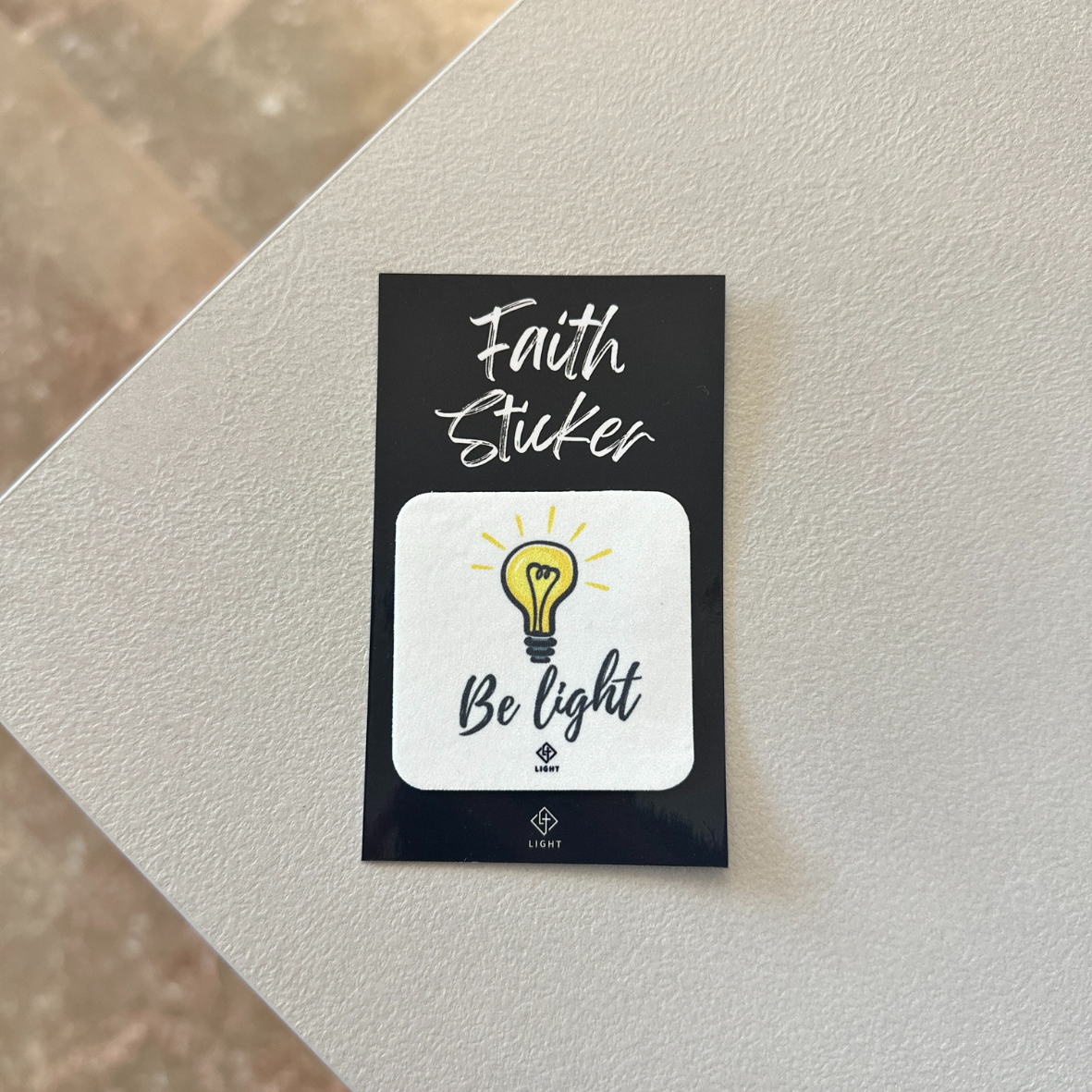 Faith Sticker | Clean & Stick